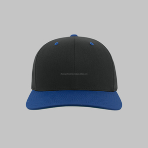 High Quality <b>Men</b> Middle Crown <b>Caps</b> Embroidered Sports Hat <b>Black</b> Suede Brim Visor 5-Panel Baseball <b>Cap</b> - Product Image 4