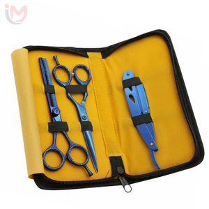 Professional Beauty Cutting Thinning Barber Set Professional High Quality <b>Shears</b> Hair Scissors Kit OEM Services - Product Image 5