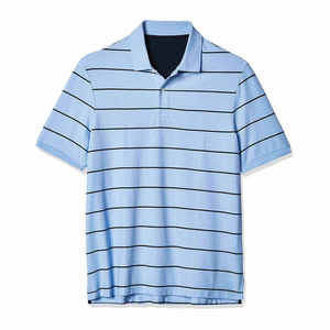 Polo homme slim fit uni à faible MOQ, design personnalisé, séchage rapide, 100 % coton, idéal pour l'été - Product Image 1