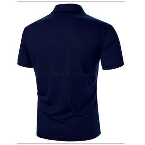Camisetas de Lona Sólida de Alta Calidad a Precio de Fábrica para Hombre, de Secado Rápido, Manga Corta, Estilo Gótico, Colores Personalizables, Logotipo, Camisetas Polo - Product Image 2