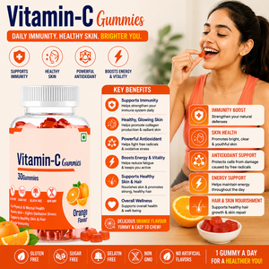 Gomitas de Vitamina C al por Mayor para Apoyar la Función Inmunológica, la Salud de la Piel y el Bienestar General, Gomitas con Sabor a Frutas Naturales - Product Image 3