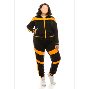 Conjunto Deportivo Casual de Invierno con Capucha para Mujer, Resistente al Viento, Transpirable, para Entrenamiento, Running, Gimnasio, con Logotipo Personalizado al por Mayor - Product Image 1