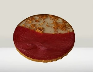 Handmade Modern Design Red <b>Epoxy</b> <b>Resin</b> Coasters Set of 4 with Gold Flakes Round 10 CM Diameter REHMAN CRAFT - Product Image 1