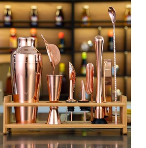 Ensemble de mélangeurs à boissons en cuivre pour les passionnés de cocktails, équipement de bar professionnel pour les rassemblements, les célébrations et la maison - Product Image 4