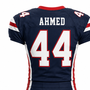 Custom American Football Uniforms for Teams – Premium Quality Fabric, Vibrant Sublimation Print, Professional <b>Game</b>-Day Look - Product Image 5