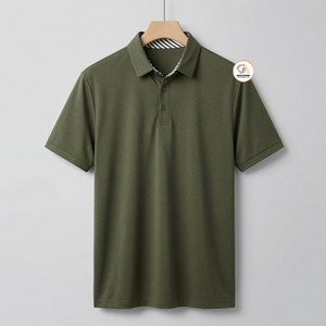 Chemises décontractées en tricot à imprimé numérique, séchage rapide, anti-plis, avec poches, 100 % coton 180g, nouvelle collection, grandes tailles pour hommes, manches courtes - Product Image 4