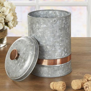 Frascos de almacenamiento de té y café de azúcar de Metal a precio barato, bote hecho a mano para cocina de restaurante de Hotel en casa - Product Image 1