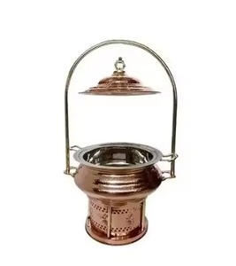 Precios al por mayor: Olla de calentamiento comercial de acero inoxidable con asa y quemador de alcohol para cocinar - Product Image 3