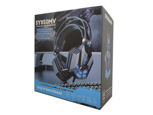 Auriculares para juegos Soyto SY850MV con cable, sonido dinámico con refuerzo de bajos y micrófono para PC, PS4, PS5 y Xbox - Product Image 5