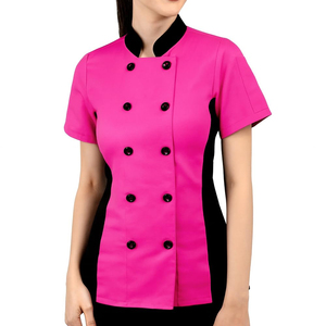 Top Trendy Design Restaurant Chef <b>Jacket</b> for Ladies Wholesale High Quality Oversized Plus Size Women Chef Coats - Product Image 1