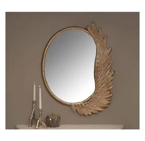 Espejo de Pared Metálico de Calidad Premium para Exportación, Elegante Espejo Decorativo de Pared para Compradores Globales de la India - Product Image 6