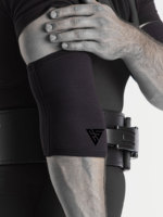 Logo personnalisé dynamophilie Coude Compression Manchons Coussinets Néoprène Épais Coudières Pour hommes Femmes