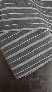 Tela de Lino Negro Premium, Textil de Lino Puro Sostenible para Ropa de Lujo, Decoración del Hogar, Tela Transpirable al por Mayor - Product Image 4