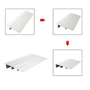 Rampa per Soglie in Lega di Alluminio 34*17*3 Sezioni, Dispositivo Ausiliario per Giunzione, Modello YF - Product Image 5
