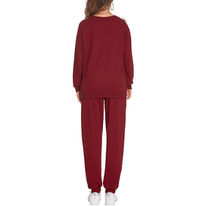 Magnifique survêtement d'hiver à capuche pour femme, en polaire de haute qualité, grande taille, décontracté, respirant, séchage rapide, taille élastique - Product Image 3
