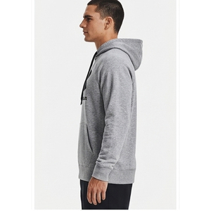 Sweat à capuche d'hiver pour homme en molleton de polyester et coton, uni, coupe ample, écologique, respirant, coupe-vent, idéal pour les voyages et la marche - Product Image 2