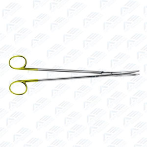 Tijeras de Disección Durotip Nelson Metzenbaum de 10.25 Pulgadas (260 mm), Curvas, de Acero de Alta Calidad, para Microcirugía - Product Image 2