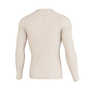 Camiseta de Compresión de Marca Privada, Fabricante OEM de Ropa Deportiva, Camiseta Interior de Manga Larga, Color Sólido, Tipo Pullover - Product Image 3