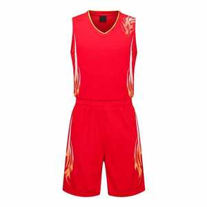 Conjunto Deportivo Ligero de Alta Calidad en Color Sólido, Camiseta sin Mangas y Pantalones Cortos, Uniforme de Baloncesto para Equipos, Tallas Grandes - Product Image 4