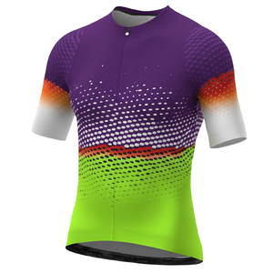 Maillot de Ciclismo Atlético Moderno, Spandex Poliéster 220 Gramos, Corte Láser Sin Costuras, Manga Corta, Impresión Digital - Product Image 1