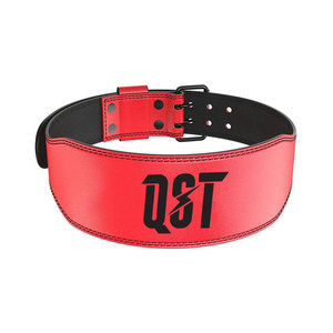 Ceinture de musculation en cuir réglable et protectrice avec logo personnalisé, soutien dorsal pour la musculation et le powerlifting - Product Image 5