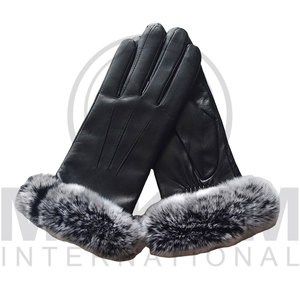 Winter Dress Gloves Outdoor Leather Gloves From Pakistan Women's Fashion Dressing Thermal Car Driving Glove - Product Image 4