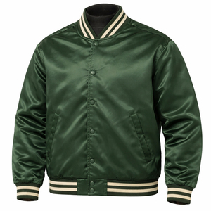 Hot Selling <b>Men's</b> Satin <b>Jacket</b> <b>Long</b> Lasting Best Quality <b>Men's</b> Baseball <b>Jacket</b> Custom Varsity <b>Jacket</b> OEM Unisex Bomber <b>Jacket</b> - Product Image 1
