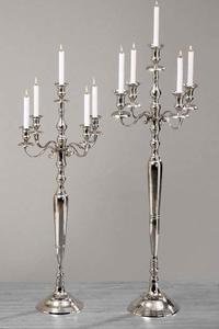 Candelabro de lujo para decoración del hogar, centro de mesa para bodas, decoración para mesa de comedor, decoración para chimenea, decoración de latón para el hogar, cinco luces - Product Image 2