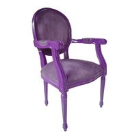 Louise Philippe chaise de salle à manger dorée antique fauteuils en bois massif pour salle à manger ensemble de meubles de cuisine hôtel et restaurant
