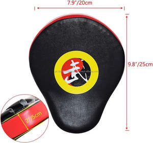 2pcs mitaines de frappe incurvées Fitness Training Gants de boxe avec cible de la main de mise au point pour Muay Thai & MMA Arts martiaux - Product Image 2