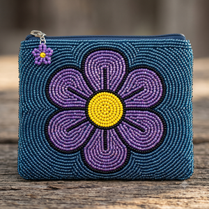 Handmade <b>Seed</b> Beads Beaded Coin Pouch Embroidery Fashion Design Stylish Beaded Embroidery Coin Pouch <b>Seed</b> Beads Mini <b>Storage</b> Bag - Product Image 4