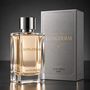 Flacon de parfum vide en verre transparent de luxe en gros, 30 ml, 50 ml, 100 ml, flacon vaporisateur carré avec emballage boîte - Product Image 1