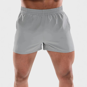 Shorts pour homme, taille adulte, simples, élégants, légers, résistants, à séchage rapide, fabriqués en tissu extensible en coton pour un cardio-training stable - Product Image 6