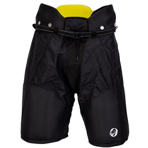 Shorts de hockey sur glace rembourrés noirs pour hommes, légers, protecteurs, avec ceinture ajustable, pour l'entraînement et la performance sportive - Product Image 1