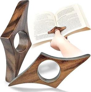 Support de livre en bois éco-responsable pour une lecture durable, favorisant des matériaux naturels et réutilisables - Product Image 2