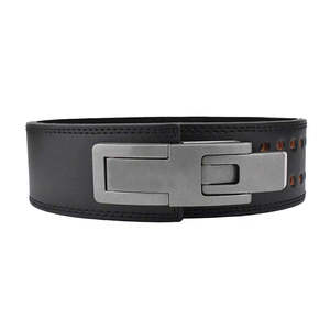 Cinturón de Levantamiento de Pesas Unisex de Alta Resistencia, Personalizado, de Cuero Vacuno con Forro de Gamuza, Cierre de Palanca, Antideslizante, Calidad Premium - Product Image 2
