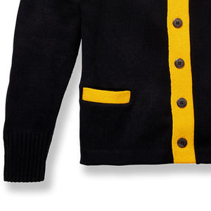 Suéter Informal para Mujer con Logotipo Personalizado en la Parte Delantera, Chaqueta de Punto Transpirable con Bolsillos, 100% Lana, Invierno - Product Image 6