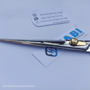 กรรไกรตัดผมเหล็กทั้งตัวแบบขายส่ง ด้ามจับสบายมือ สำหรับช่างตัดผม - Product Image 2