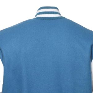 Chaqueta Varsity Moderna de Invierno, Impermeable, Cortavientos, con Capucha, Cuerpo de Lana, Mangas de Lona, Estilo Urbano, 2026 - Product Image 3