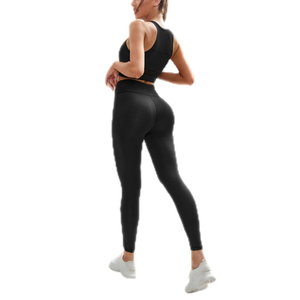 Conjuntos Deportivos de 2 Piezas para Mujer, Bra Deportivo y Leggings Sin Costuras, Ropa Deportiva para Yoga y Gimnasio - Product Image 3