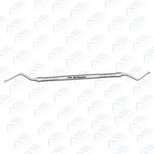 Cureta ósea profesional Cureta dérmica quirúrgica reutilizable no estéril para extracción de tejido de precisión y procedimientos quirúrgicos - Product Image 3