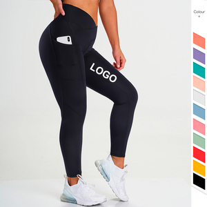 Ensemble de vêtements de sport pour femmes, leggings et soutien-gorge sans couture, imprimés sur mesure, pour le yoga et les activités sportives, vêtements de gym, ensemble de yoga - Product Image 1