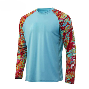 Chemise de pêche personnalisée pour homme, grande taille, manches longues, polyester, séchage rapide, protection UV UPF 50, respirante, sublimation - Product Image 1