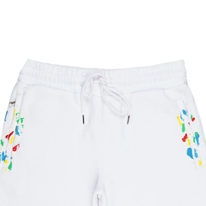 OEM ODM Men's Summer Solid Two-Piece Shirt and Shorts <b>Set</b> Breathable 100% Cotton for Beach - Product Image 4