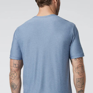 Camiseta de Hombre de Alta Calidad en Color Sólido, Manga Corta, Cuello Redondo, Cómoda, Estilo Casual Urbano, para Compradores al por Mayor - Product Image 6