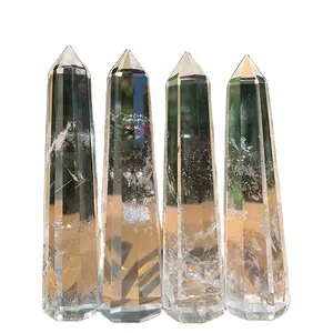 Latest Crystal Quartz Obelisk Agate Crystal Points Wholesale Gemstone Healing wands from Amayra Crystals Exports India