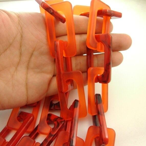 <b>Large</b> Size Colorful Transparent Resin Chain Links Model Wall Hanging Decor for Room Divider <b>Curtain</b> Accessories - Product Image 4