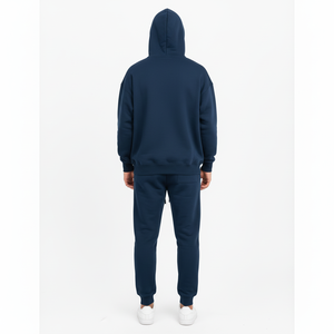 Conjunto Deportivo de Dos Piezas Personalizable de Talla Grande para Otoño, Unisex, Manga Larga, 100% Algodón, Transpirable y Ecológico - Product Image 3