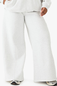 Premium <b>Women</b> Grey Wide Leg Sweatpants High Waist Casual Loose Fit <b>Lounge</b> Trousers Straight Leg Jogger <b>Pants</b> Athletic Wholesale - Product Image 3
