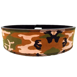 Hot Sale Adjustable PU Leather Back Waist Support Workout PowerLifting Gym Power Lifting Leather Belts - Product Image 3